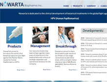 Tablet Screenshot of nowarta.com